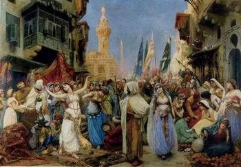 unknow artist Arab or Arabic people and life. Orientalism oil paintings 50 oil painting image